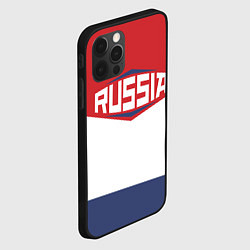 Чехол для iPhone 12 Pro Max Russia, цвет: 3D-черный — фото 2