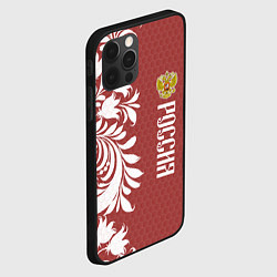 Чехол для iPhone 12 Pro Max Сборная России, цвет: 3D-черный — фото 2