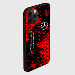 Чехол для iPhone 12 Pro Max Merсedes, цвет: 3D-черный — фото 2