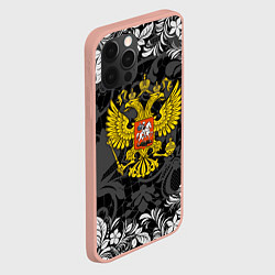 Чехол для iPhone 12 Pro Max Российская Федерация, цвет: 3D-светло-розовый — фото 2