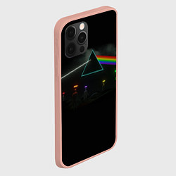 Чехол для iPhone 12 Pro Max ПИНК ФЛОЙД PINK FLOYD LOGO, цвет: 3D-светло-розовый — фото 2