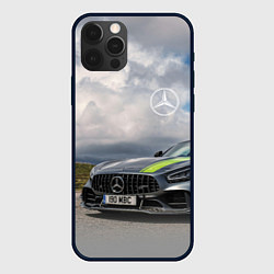 Чехол iPhone 12 Pro Max Mercedes V8 Biturbo Racing Team AMG