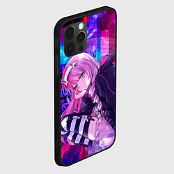 Чехол для iPhone 12 Pro Max Zero Two в неоновом городе, цвет: 3D-черный — фото 2