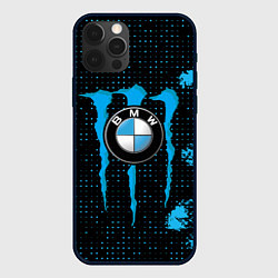 Чехол для iPhone 12 Pro Max MONSTER BMW MONSTER ENERGY, цвет: 3D-черный