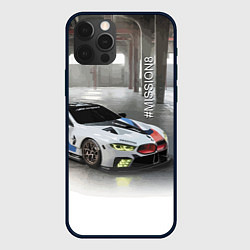 Чехол iPhone 12 Pro Max BMW Motorsport Mission 8
