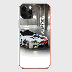 Чехол iPhone 12 Pro Max BMW Motorsport Mission 8