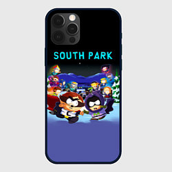Чехол iPhone 12 Pro Max Енот и его команда - противостояние Южный Парк