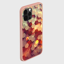 Чехол для iPhone 12 Pro Max 3Д фигуры, цвет: 3D-светло-розовый — фото 2