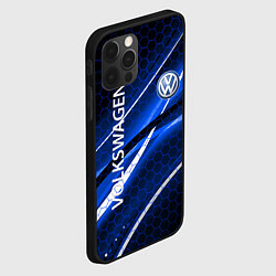 Чехол для iPhone 12 Pro Max VOLKSWAGEN LOGO SPORT, цвет: 3D-черный — фото 2