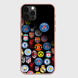 Чехол iPhone 12 Pro Max PSG LOGOBOMBING