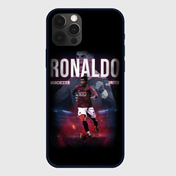 Чехол для iPhone 12 Pro Max РОНАЛДУ ГЕРОЙ МАНЧЕСТЕРА, цвет: 3D-черный