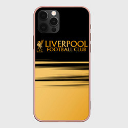 Чехол для iPhone 12 Pro Max Ливерпуль Футбольный клуб, цвет: 3D-светло-розовый