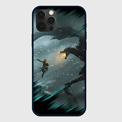 Чехол iPhone 12 Pro Max TES FUS RO DAH DRAGON