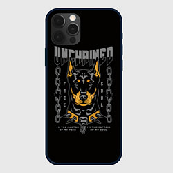 Чехол для iPhone 12 Pro Max Доберман-Пинчер, цвет: 3D-черный