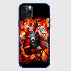 Чехол iPhone 12 Pro Max Водяной Тигр 2022 и крупные кошки лев, рысь