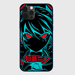 Чехол для iPhone 12 Pro Max Мику Хацунэ Hatsune Miku, цвет: 3D-черный
