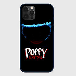 Чехол для iPhone 12 Pro Max Poppy Playtime: Huggy Wuggy, цвет: 3D-черный