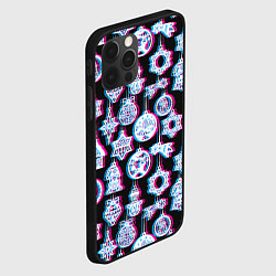 Чехол для iPhone 12 Pro Max Новогодний глюк, цвет: 3D-черный — фото 2