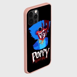 Чехол для iPhone 12 Pro Max Poppy Playtime: Huggy Wuggy, цвет: 3D-светло-розовый — фото 2