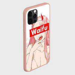 Чехол для iPhone 12 Pro Max Waifu -02 Darling in the Franxx, цвет: 3D-светло-розовый — фото 2