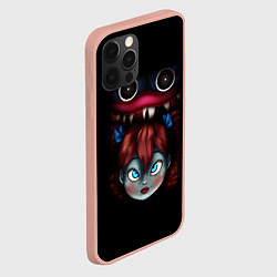 Чехол для iPhone 12 Pro Max Хагги Вагги с куклой, цвет: 3D-светло-розовый — фото 2