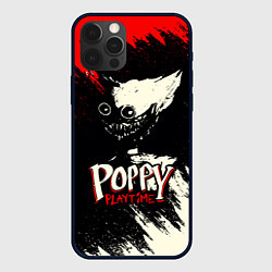 Чехол iPhone 12 Pro Max Poppy Playtime: Red & Black