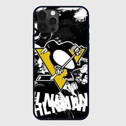 Чехол iPhone 12 Pro Max Питтсбург Пингвинз Pittsburgh Penguins