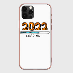 Чехол для iPhone 12 Pro Max 2022 загрузка, цвет: 3D-светло-розовый