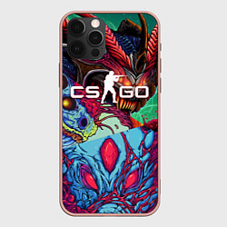 Чехол для iPhone 12 Pro Max CS GO ПОПУЛЯРНЫЕ СКИНЫ POP SKIN, цвет: 3D-светло-розовый