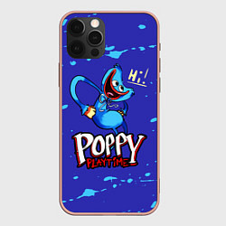 Чехол для iPhone 12 Pro Max Poppy Playtime, цвет: 3D-светло-розовый