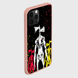Чехол для iPhone 12 Pro Max АТАКА СИРЕНЕГОЛОВЫХ, цвет: 3D-светло-розовый — фото 2