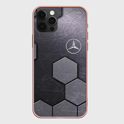 Чехол iPhone 12 Pro Max Mercedes-Benz vanguard pattern