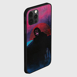 Чехол для iPhone 12 Pro Max Mnogoznaal art, цвет: 3D-черный — фото 2