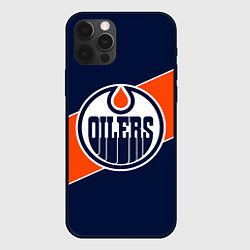 Чехол iPhone 12 Pro Max Эдмонтон Ойлерз Edmonton Oilers NHL