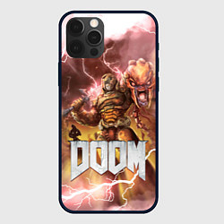 Чехол iPhone 12 Pro Max Брутальный DoomGay Hell rock