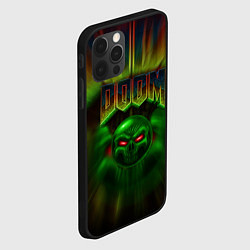 Чехол для iPhone 12 Pro Max РЕЖИМ БОГА IDDQD, цвет: 3D-черный — фото 2