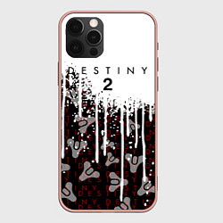 Чехол для iPhone 12 Pro Max Destiny Подтеки красок, цвет: 3D-светло-розовый
