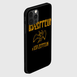 Чехол для iPhone 12 Pro Max Led Zeppelin x Led Zeppelin, цвет: 3D-черный — фото 2