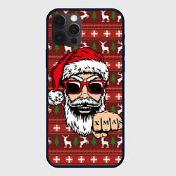 Чехол iPhone 12 Pro Max Bad Santa Плохой Санта
