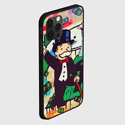 Чехол для iPhone 12 Pro Max Alec Monopoly ART, цвет: 3D-черный — фото 2