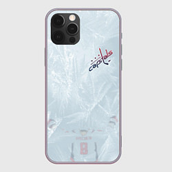 Чехол iPhone 12 Pro Max Washington Capitals Ovi8 Grey Ice theme