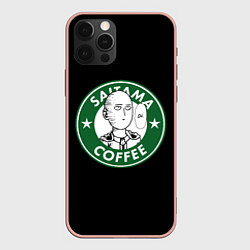 Чехол iPhone 12 Pro Max ONE-PUNCH MAN OK COFFEE