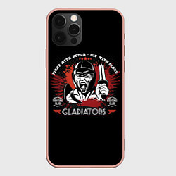 Чехол для iPhone 12 Pro Max GLADIATORS, цвет: 3D-светло-розовый