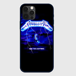 Чехол для iPhone 12 Pro Max Ride the Lightning - Metallica, цвет: 3D-черный