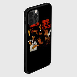 Чехол для iPhone 12 Pro Max Sheer Heart Attack - Queen, цвет: 3D-черный — фото 2