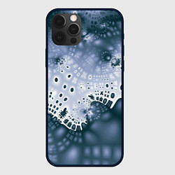 Чехол для iPhone 12 Pro Max Коллекция Journey Синий 592-1, цвет: 3D-черный