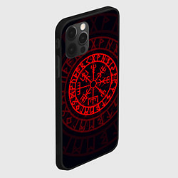 Чехол для iPhone 12 Pro Max Красный Вегвизир, цвет: 3D-черный — фото 2