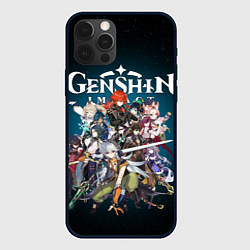 Чехол iPhone 12 Pro Max GENSHIN IMPACT HEROES SPACE