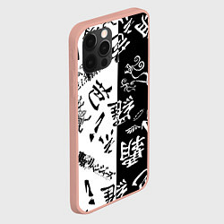 Чехол для iPhone 12 Pro Max Tokyo Revengers Black & White, цвет: 3D-светло-розовый — фото 2