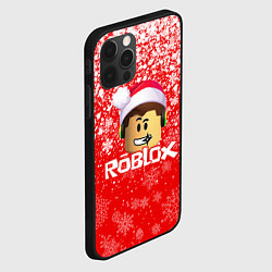 Чехол для iPhone 12 Pro Max ROBLOX НОВОГОДНИЙ SMILE 2022, цвет: 3D-черный — фото 2